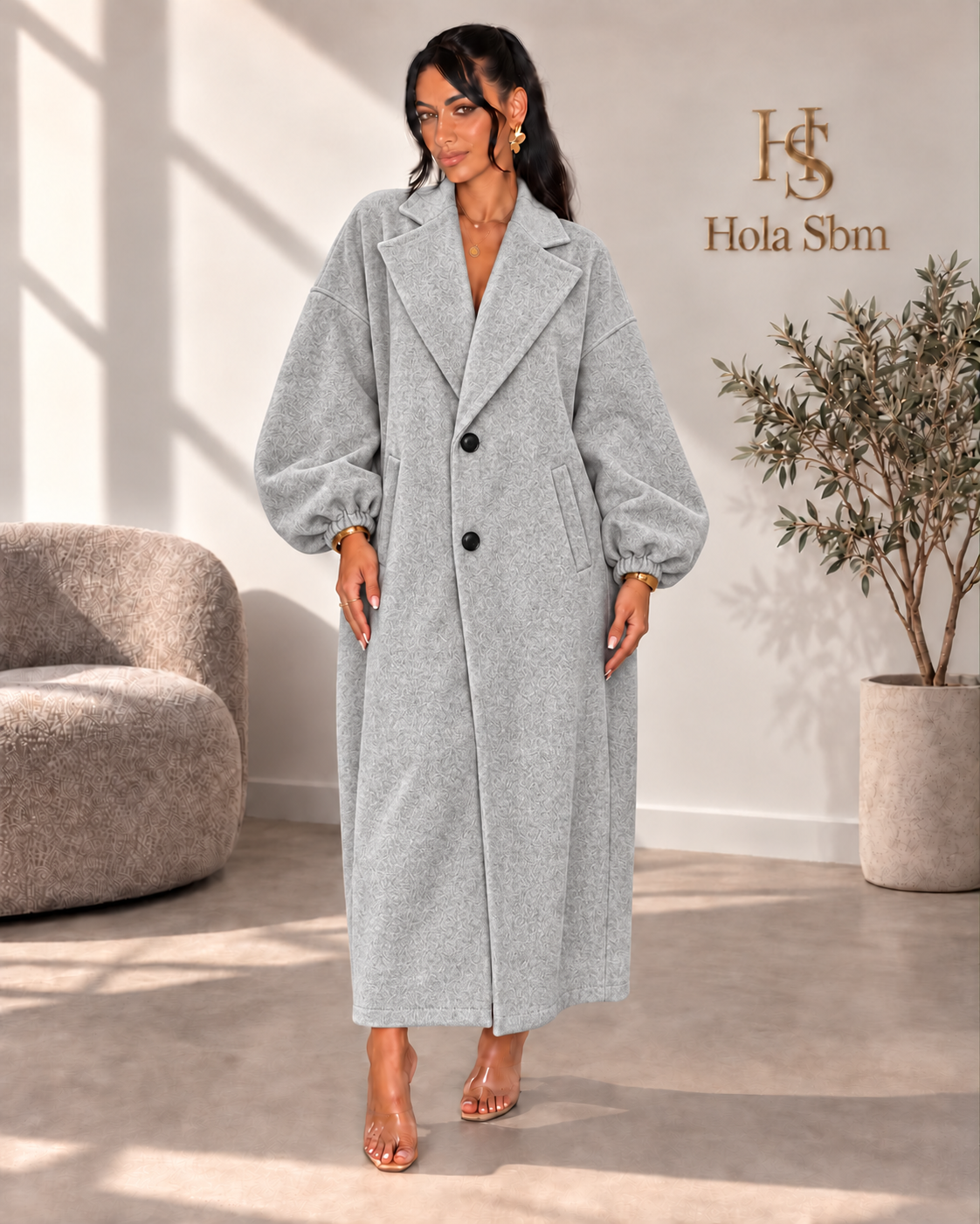 Cappotto Kaf - Grigio
